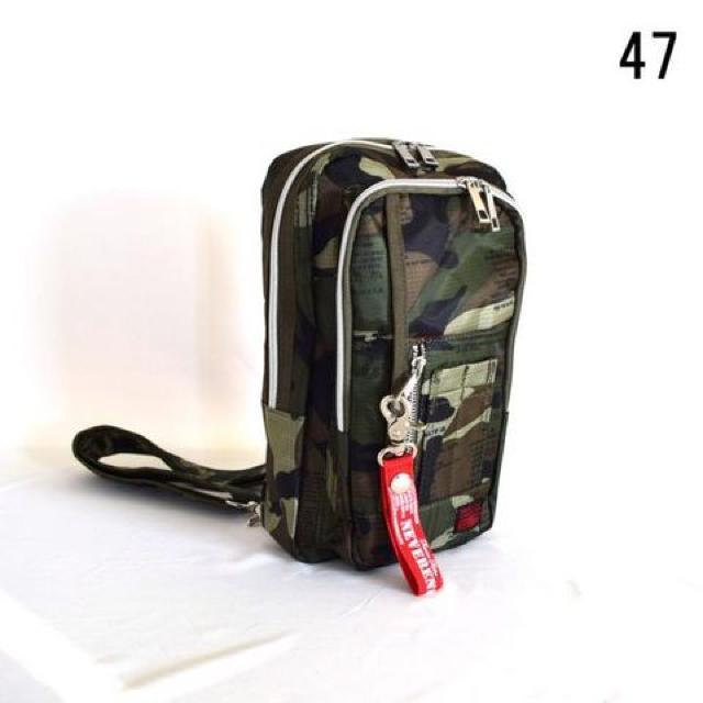 ★ポリツイル ミリタリー ★MA-1ポケット ボディーバッグ < 男性ファッション  ★ポリツイル ミリタリー ★MA-1ポケット ボディーバッグ  < 男性ファッションの