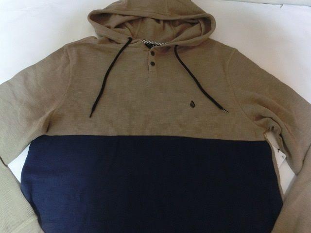 【VOLCOM】 ヘンリーネック フード付サーマルロンT US L < ブランド  【VOLCOM】 ヘンリーネック フード付サーマルロンT US L  < ブランドの