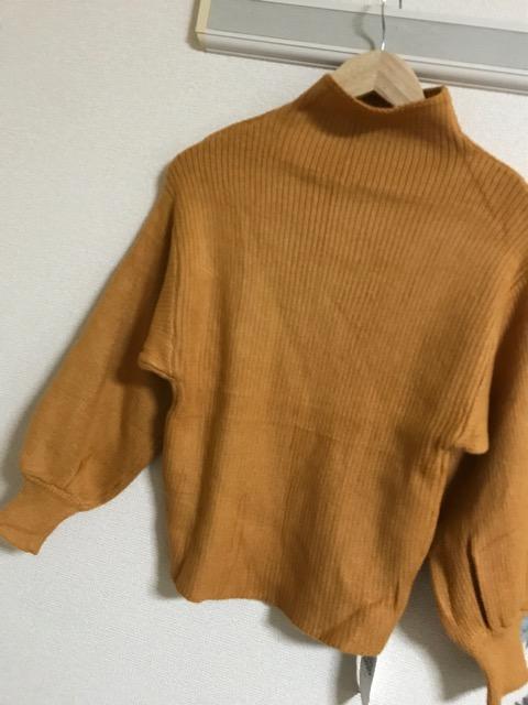 新品未使用♪厚手テレコ編みパルーン袖ボリュームリブセーター < 女性ファッション  新品未使用♪厚手テレコ編みパルーン袖ボリュームリブセーター < 女性ファッションの