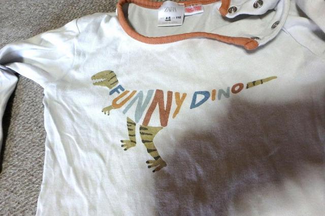 ◆zara ザラ 子供 キッズ ロングTシャツ 2個セット 長袖 ロンT 4-5才 4-5years 110cm 中古品 < キッズ/ベビー  ◆zara ザラ 子供 キッズ ロングTシャツ 2個セット 長袖 ロンT 4-5才 4-5years 110cm 中古品 < キッズ/ベビーの