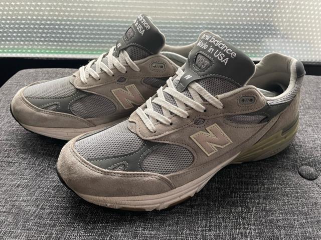 NEW BALANCE MR993GL MADE IN U.S.A. GREY メンズ ワイズ D アメリカ製 12 1/2 美品 < ブランド  NEW BALANCE MR993GL MADE IN U.S.A. GREY メンズ ワイズ D アメリカ製 12 1/2 美品 < ブランドの