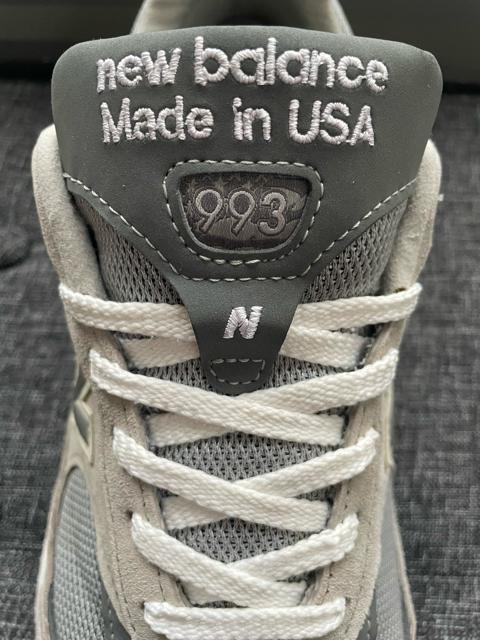 NEW BALANCE MR993GL MADE IN U.S.A. GREY メンズ ワイズ D アメリカ製 12 1/2 美品 < ブランド  NEW BALANCE MR993GL MADE IN U.S.A. GREY メンズ ワイズ D アメリカ製 12 1/2 美品 < ブランドの