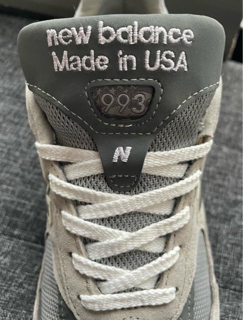 NEW BALANCE MR993GL MADE IN U.S.A. GREY メンズ ワイズ D アメリカ製 12 1/2 美品 < ブランド  NEW BALANCE MR993GL MADE IN U.S.A. GREY メンズ ワイズ D アメリカ製 12 1/2 美品 < ブランドの