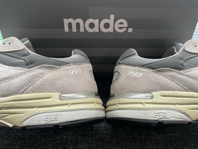 NEW BALANCE MR993GL MADE IN U.S.A. GREY メンズ ワイズ D アメリカ製 12 1/2 美品 < ブランド  NEW BALANCE MR993GL MADE IN U.S.A. GREY メンズ ワイズ D アメリカ製 12 1/2 美品 < ブランドの