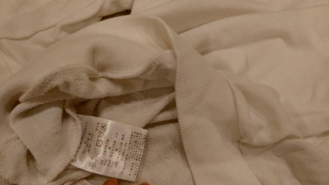 白半袖カットソーフラミンゴ刺繍ハイビスカスМサイズ < 女性ファッション  白半袖カットソーフラミンゴ刺繍ハイビスカスМサイズ < 女性ファッションの