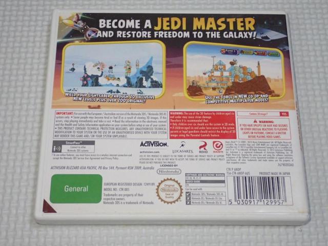 3DS★ANGRY BIRDS STAR WARS 海外版 EU版 < ゲーム本体/ソフト  3DS★ANGRY BIRDS STAR WARS 海外版 EU版 < ゲーム本体/ソフトの