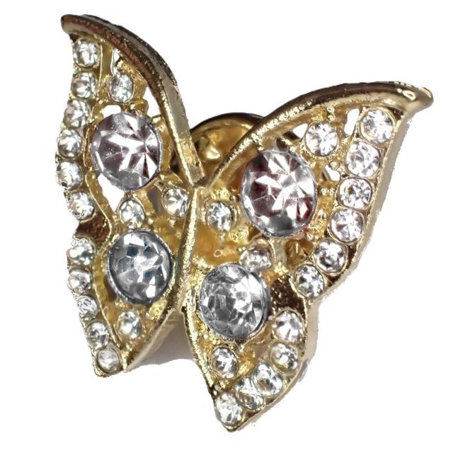 蝶 蝶々 ラインストーン ピンバッジ バッジ ピンブローチ ブローチ ラペルピン D < 女性アクセサリー/時計 蝶 蝶々 ラインストーン ピンバッジ バッジ ピンブローチ ブローチ ラペルピン D < 女性アクセサリー/時計の