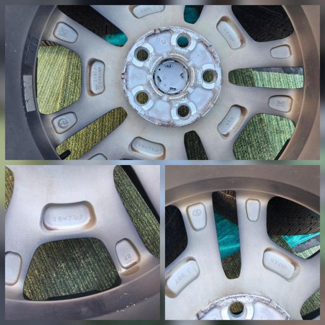 【極上美品】トヨタ RAV4 アドベンチャー 純正 19インチ7.5J +40 PCD114.3タイヤ付き4本セツトダンロップ < 自動車/バイク 【極上美品】トヨタ RAV4 アドベンチャー 純正 19インチ7.5J +40 PCD114.3タイヤ付き4本セツトダンロップ < 自動車/バイク