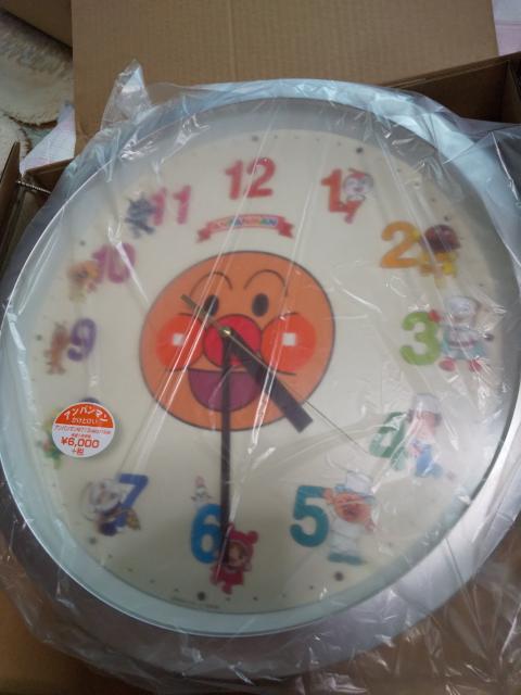 アンパンマン掛時計 未使用(明治当選品) < アニメ/コミック/キャラクター  アンパンマン掛時計 未使用(明治当選品) < アニメ/コミック/キャラクターの