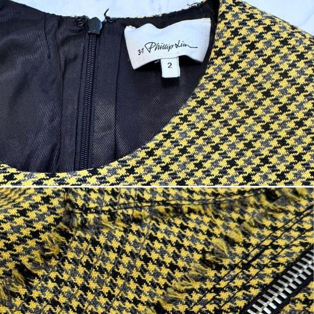 フィリップリム3.1Philip Lim 千鳥格子ワンピース#2 < 女性ファッション  フィリップリム3.1Philip Lim 千鳥格子ワンピース#2 < 女性ファッションの
