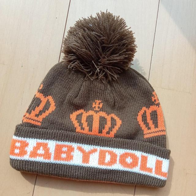 新品ジャガードニットキャップM茶ベビードールBABYDOLLベビド < ブランド  新品ジャガードニットキャップM茶ベビードールBABYDOLLベビド  < ブランドの
