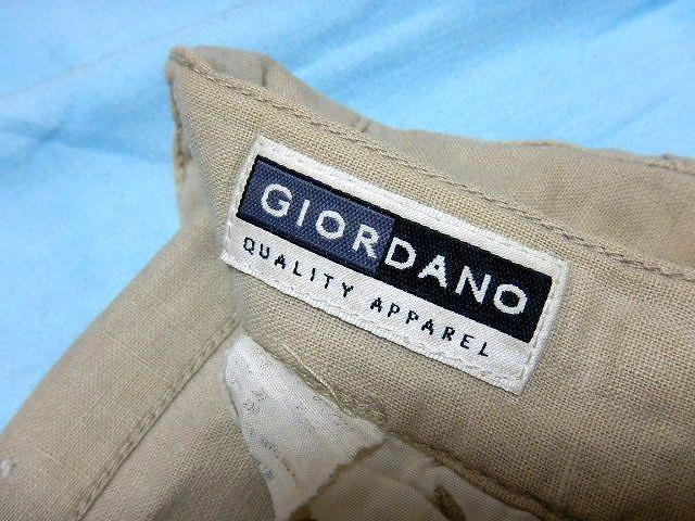 ◆GIORDANO ジョルダーノ 麻 ハーフパンツ レディース 中古品 < 女性ファッション ◆GIORDANO ジョルダーノ 麻 ハーフパンツ レディース 中古品 < 女性ファッションの