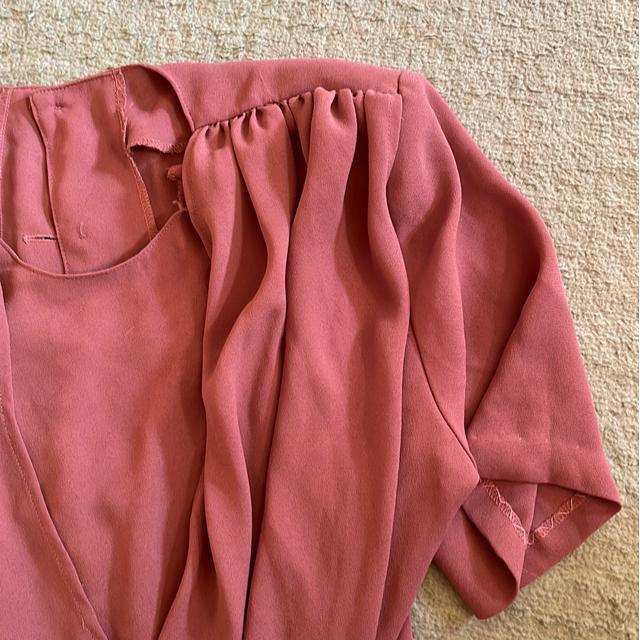 小豆色カットソー < 女性ファッション  小豆色カットソー < 女性ファッションの