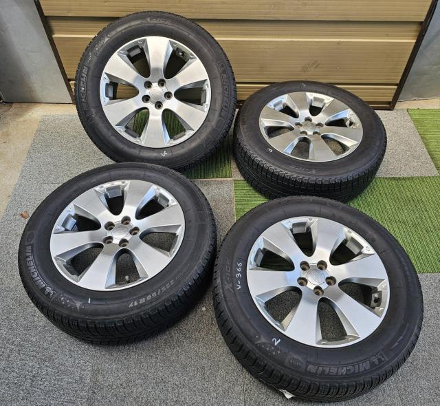 レガシィ アウトバック 【アルミ ホイール】 17インチ 純正 17×7J+48 5穴 PCD:100 225/60R17ミシュラ < 自動車/バイク レガシィ アウトバック 【アルミ ホイール】 17インチ 純正 17×7J+48 5穴 PCD:100 225/60R17ミシュラ < 自動車/バイク