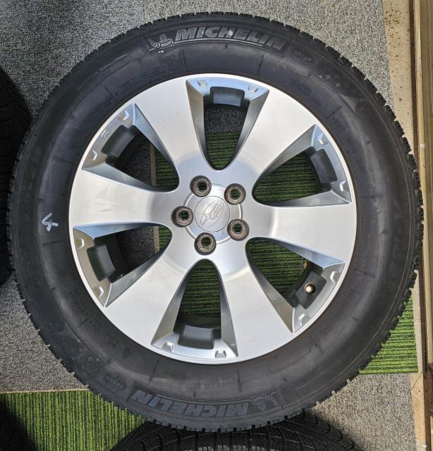 レガシィ アウトバック 【アルミ ホイール】 17インチ 純正 17×7J+48 5穴 PCD:100 225/60R17ミシュラ < 自動車/バイク レガシィ アウトバック 【アルミ ホイール】 17インチ 純正 17×7J+48 5穴 PCD:100 225/60R17ミシュラ < 自動車/バイク