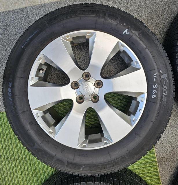 レガシィ アウトバック 【アルミ ホイール】 17インチ 純正 17×7J+48 5穴 PCD:100 225/60R17ミシュラ < 自動車/バイク レガシィ アウトバック 【アルミ ホイール】 17インチ 純正 17×7J+48 5穴 PCD:100 225/60R17ミシュラ < 自動車/バイク