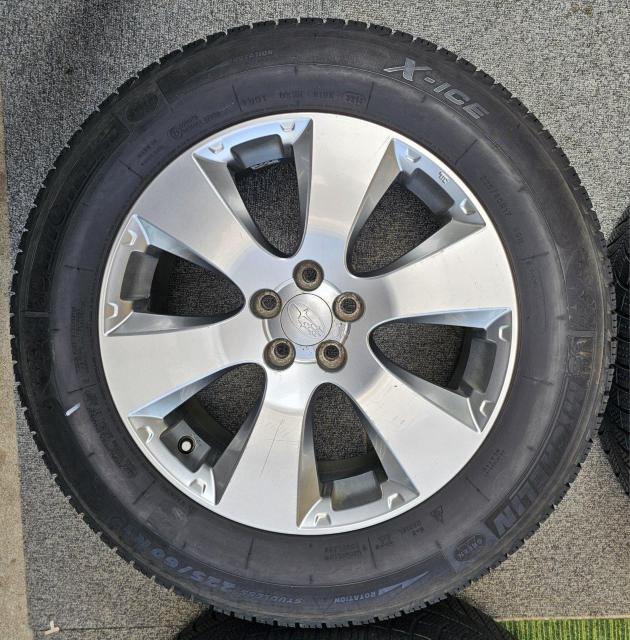 レガシィ アウトバック 【アルミ ホイール】 17インチ 純正 17×7J+48 5穴 PCD:100 225/60R17ミシュラ < 自動車/バイク レガシィ アウトバック 【アルミ ホイール】 17インチ 純正 17×7J+48 5穴 PCD:100 225/60R17ミシュラ < 自動車/バイク