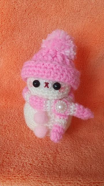 くま雪だるま*編みぐるみ < ペット/手芸/園芸 くま雪だるま*編みぐるみ < ペット/手芸/園芸の