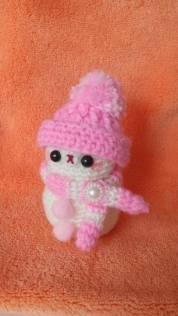 くま雪だるま*編みぐるみ < ペット/手芸/園芸 くま雪だるま*編みぐるみ < ペット/手芸/園芸の