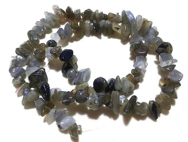 天然石★ラブラドライト さざれ 1連 < 女性アクセサリー/時計 天然石★ラブラドライト さざれ 1連 < 女性アクセサリー/時計の