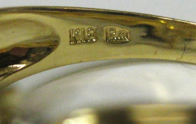 �ɔ��iK18 Pm�� 18���v���`�i�������O�嗱�̃_�C��7��1.71ct #18 �� �����A�N�Z�T���[/���v�� 