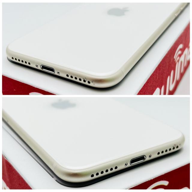 B 86% iPhone SE3 64 GB SIM�t���[ �z���C�g�@�{�� �� �Ɠd/AV�� 