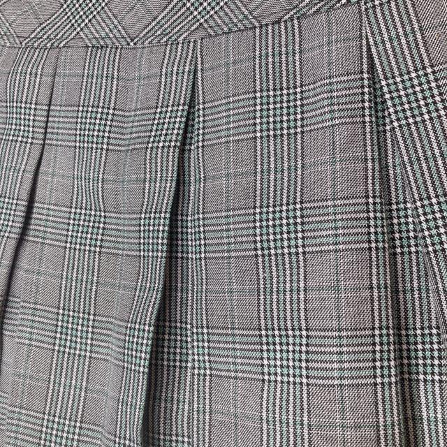 グレンチェック 裾レース プリーツ ミニスカート W67 裏地付き ミニスカ N2m < 女性ファッション グレンチェック 裾レース プリーツ ミニスカート W67 裏地付き ミニスカ N2m < 女性ファッションの