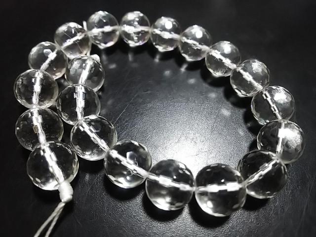 天然石★水晶 10mmミラーカット 半連 < 女性アクセサリー/時計 天然石★水晶 10mmミラーカット 半連 < 女性アクセサリー/時計の