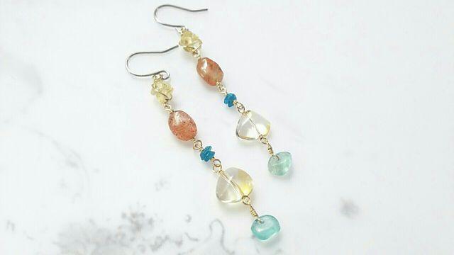 14kgf*夏カラーのピアス* 18035 < 女性アクセサリー/時計 14kgf*夏カラーのピアス* 18035 < 女性アクセサリー/時計の