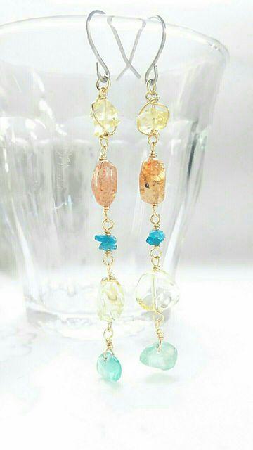 14kgf*夏カラーのピアス* 18035 < 女性アクセサリー/時計 14kgf*夏カラーのピアス* 18035 < 女性アクセサリー/時計の