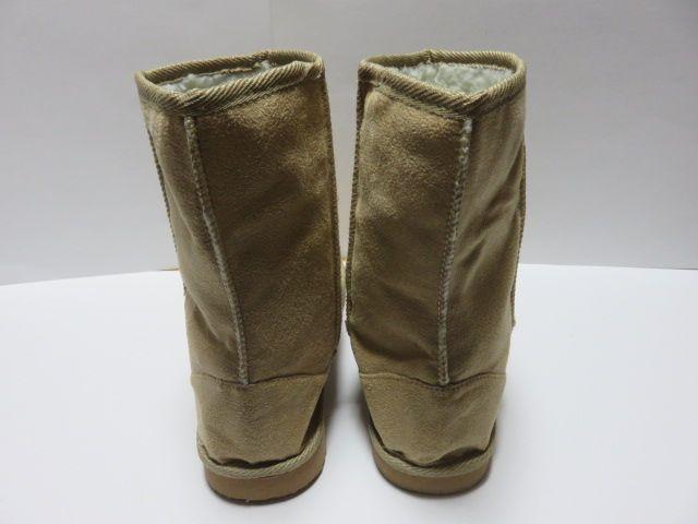 暖かい♪モコモコ 折り返しで2way ボアムートンブーツ ベージュ L < 女性ファッション 暖かい♪モコモコ 折り返しで2way ボアムートンブーツ ベージュ L < 女性ファッションの
