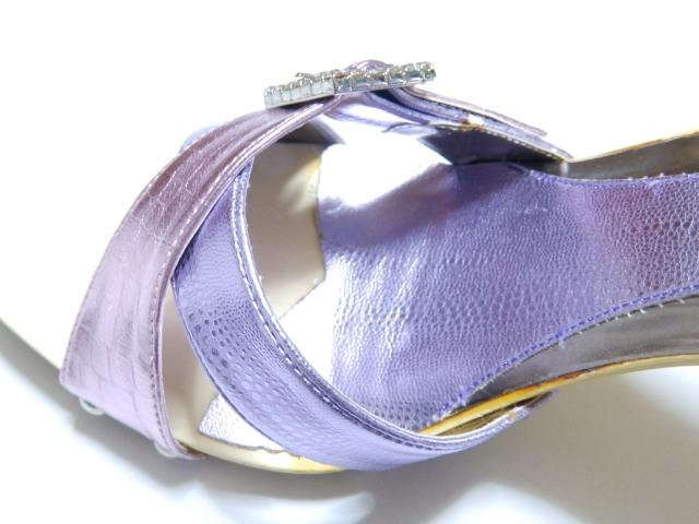 夏大活躍!美脚♪ラインストーンバックル付 ピンヒールミュール ピンク < 女性ファッション 夏大活躍!美脚♪ラインストーンバックル付 ピンヒールミュール ピンク < 女性ファッションの