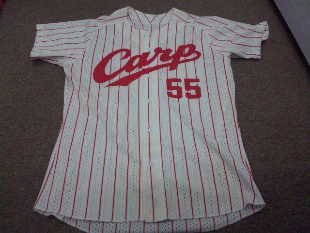 【中古】(広島カープ)嶋重宣 縦縞ユニフォーム 背番号55 < レジャー/スポーツ 【中古】(広島カープ)嶋重宣 縦縞ユニフォーム 背番号55 < レジャー/スポーツの