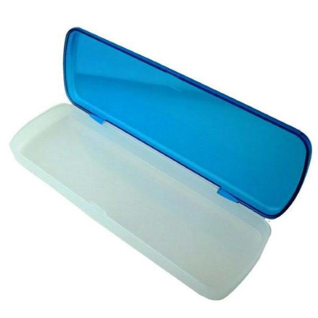 筆記文房具.化粧品入れに♪日本製 クリアプラペンケース/筆箱 ピンク < インテリア/ライフ 筆記文房具.化粧品入れに♪日本製 クリアプラペンケース/筆箱 ピンク < インテリア/ライフの