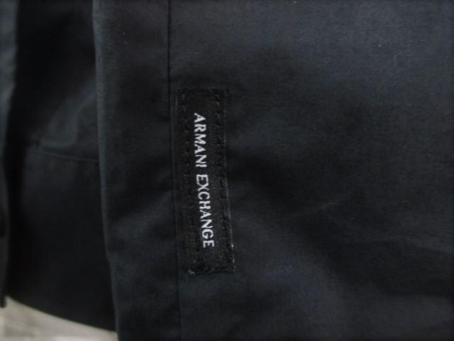 ☆アルマーニ エクスチェンジ ロゴ プリント ルーズ ジップシャツ シャツ 長袖/メンズ/M < ブランド  ☆アルマーニ エクスチェンジ ロゴ プリント ルーズ ジップシャツ シャツ 長袖/メンズ/M < ブランドの