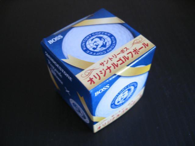サントリーボスのオリジナルゴルフボール非売品です。 < レジャー/スポーツ  サントリーボスのオリジナルゴルフボール非売品です。 < レジャー/スポーツの