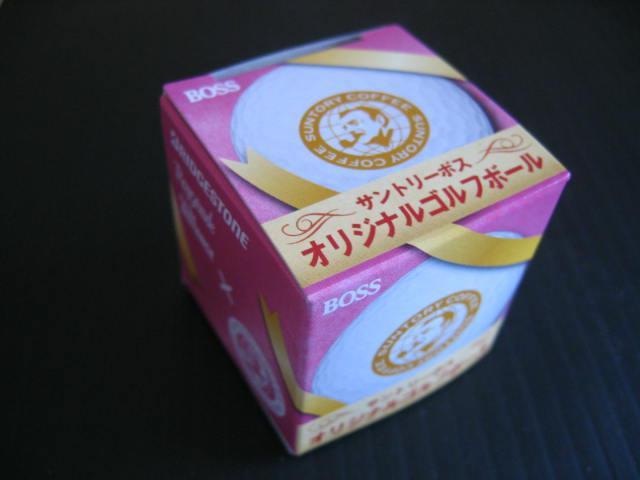 サントリーボスのオリジナルゴルフボール非売品です。 < レジャー/スポーツ  サントリーボスのオリジナルゴルフボール非売品です。 < レジャー/スポーツの