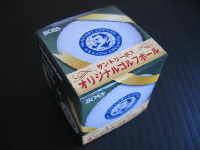 サントリーボスのオリジナルゴルフボール非売品です。 < レジャー/スポーツ  サントリーボスのオリジナルゴルフボール非売品です。 < レジャー/スポーツの