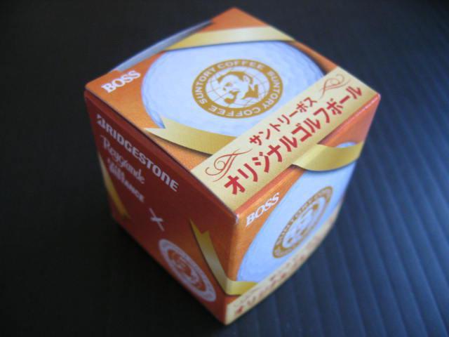 サントリーボスのオリジナルゴルフボール非売品です。 < レジャー/スポーツ  サントリーボスのオリジナルゴルフボール非売品です。 < レジャー/スポーツの