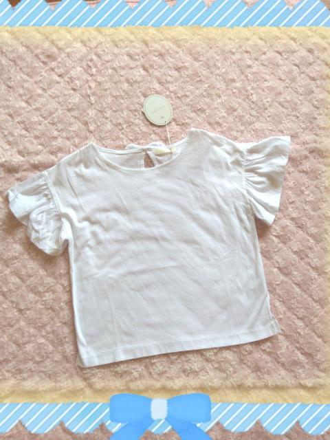 新品☆パターンフィナオ*バックリボンフリル袖カットソー < ブランド 新品☆パターンフィナオ*バックリボンフリル袖カットソー < ブランドの