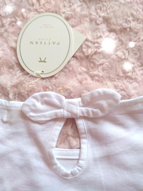 新品☆パターンフィナオ*バックリボンフリル袖カットソー < ブランド 新品☆パターンフィナオ*バックリボンフリル袖カットソー < ブランドの