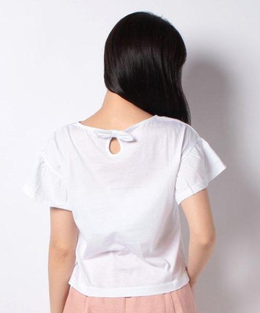 新品☆パターンフィナオ*バックリボンフリル袖カットソー < ブランド 新品☆パターンフィナオ*バックリボンフリル袖カットソー < ブランドの