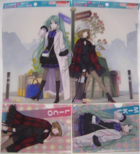 初音ミク ×双子の魔法使い リコとグリ A5 ポスター/A6 クリアファイル セット全2種 & 和風スクエアノート全2種 < アニメ/コミック/キャラクター  初音ミク ×双子の魔法使い リコとグリ A5 ポスター/A6 クリアファイル セット全2種 & 和風スクエアノート全2種 < アニメ/コミック/キャラクターの
