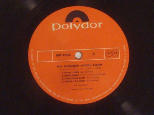 伝説のギタリスト ロイ・ブキャナン登場!! / ロイ・ブキャナン 帯付LP < CD/DVD/ビデオ  伝説のギタリスト ロイ・ブキャナン登場!! / ロイ・ブキャナン 帯付LP < CD/DVD/ビデオの