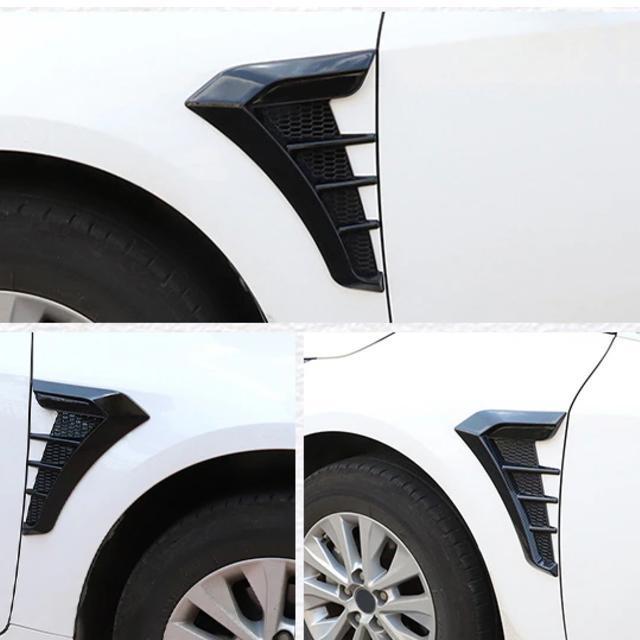 フロントフェンダーダミーダクト左右 カーボン柄 汎用ダクトやわらかい素材で曲面もぴったり貼れる 愛車がレーシーに 簡単にカスタム < 自動車/バイク フロントフェンダーダミーダクト左右 カーボン柄 汎用ダクトやわらかい素材で曲面もぴったり貼れる 愛車がレーシーに 簡単にカスタム < 自動車/バイク