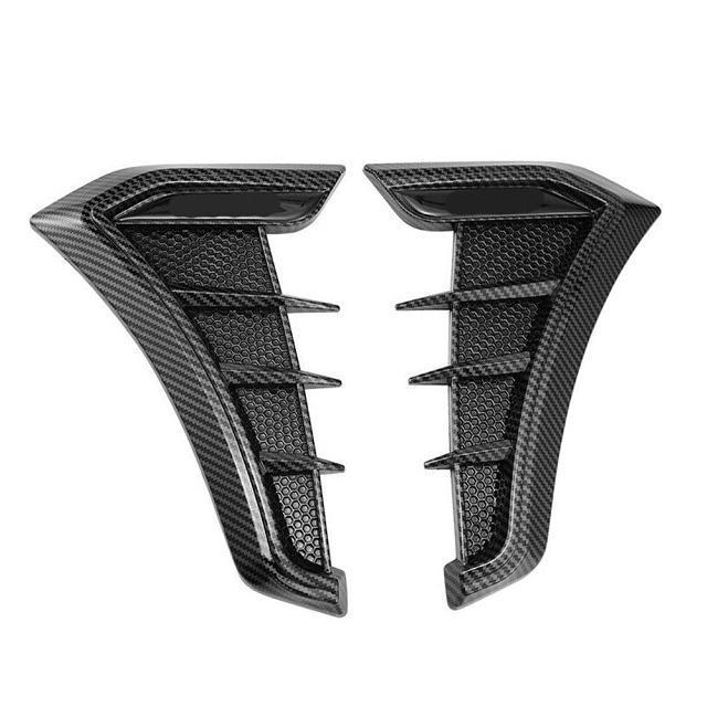 フロントフェンダーダミーダクト左右 カーボン柄 汎用ダクトやわらかい素材で曲面もぴったり貼れる 愛車がレーシーに 簡単にカスタム < 自動車/バイク フロントフェンダーダミーダクト左右 カーボン柄 汎用ダクトやわらかい素材で曲面もぴったり貼れる 愛車がレーシーに 簡単にカスタム < 自動車/バイク