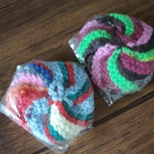 ハンドメイド 手作り アクリルたわし 2個セット 新品 < 女性ファッション ハンドメイド 手作り アクリルたわし 2個セット 新品 < 女性ファッションの