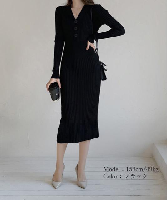 送料無料 新品 タイトニットワンピース ロングワンピース < 女性ファッション  送料無料 新品 タイトニットワンピース ロングワンピース < 女性ファッションの