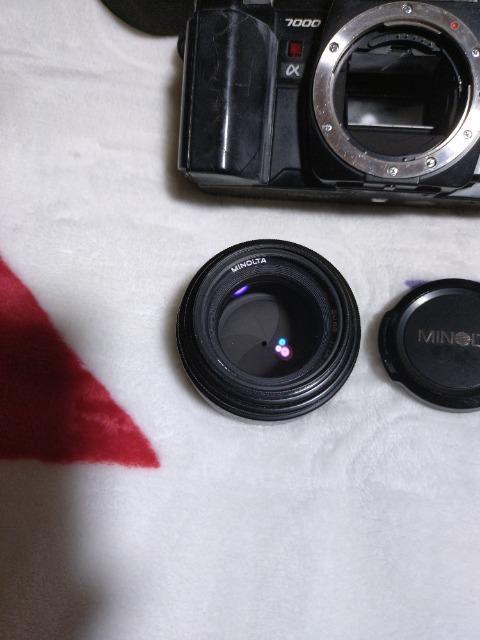 ミノルタ α7000 フィルムカメラ レンズ付き 難あり < 家電/AV  ミノルタ α7000 フィルムカメラ レンズ付き 難あり < 家電/AVの