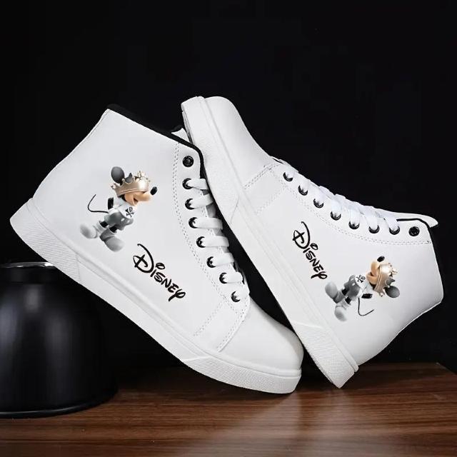 爆ヤス価格2990円★ディズニー ミッキーマウス クラシックパターン ソフトソール カジュアルスポーツシューズ 26.5cm < 男性ファッション 爆ヤス価格2990円★ディズニー ミッキーマウス クラシックパターン ソフトソール カジュアルスポーツシューズ 26.5cm < 男性ファッションの
